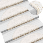Trepimatid 10 tk, 56 x 17 x 3 cm, valge