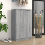 Jalatsikapp, hall sonoma tamm, 59x35x100 cm, tehispuit
