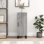 Puhvetkapp, hall sonoma tamm, 34,5x34x90 cm, tehispuit