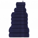 12-osaline r&auml;tikute komplekt, tumesinine, 360 gsm 100% puuvill