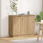 LEDIGA K&Uuml;LGLAUD ARTISANI TAMM 90X32X75 CM T&Ouml;&Ouml;DELDUD PUIDUST