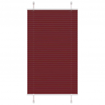 PLISSEERITUD RULOO BORDEAUX PUNANE 75X150 CM KANGA LAIUS