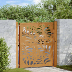 Aiav&auml;rav 100 x 100 cm ilmastikukindel terasest laineline disain