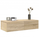 Seinariiul sahtlitega, sonoma tamm, 60x26,5x15 cm, tehispuit