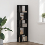 RAAMATURIIUL 5-TASANDIT MUST TAMME 45X23,5X162,5 CM TEHISPUIT