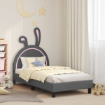 Laste voodiraam peatoega peaga Helehall 80 x 160 cm PU