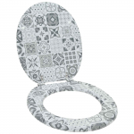Pehme sulgumise tualettruumi istmed hall 44 x 38 cm mdf plaat