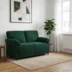 2-kohaline diivan Tumeroheline 158 x 83 x 95 cm Samet