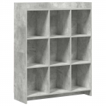 Raamatukapp Betoonhall 87,5 x 30 x 111 cm Tehispuit