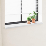 Akna aluskate Valge 120 x 35 x 4,5 cm PVC