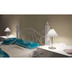 Valgustid 2 tk valge 25 x 25 x 40 cm paber