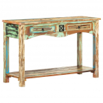 Konsoollaud 120 x 40 x 75 cm, taastatud puidust