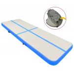 T&auml;ispumbatav v&otilde;imlemismatt pumbaga 400x100x20 cm pvc sinine