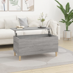 Diivanilaud, hall sonoma tamm, 90 x 44,5 x 45cm, tehispuit