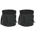 Kokkupandavad &auml;mbrid 2 tk must 30 l pvc