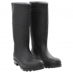 Kummikud, must, suurus 44, pvc