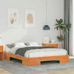 Voodiraam Pruun 140 x 190 cm