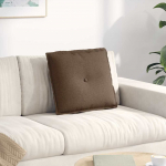 Seljatugi padi pruun 50 x 19 x 45 cm kangas