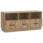 Telerikapp sahtliga Artisan tamm 102 x 34,5 x 47 cm Tehispuit