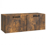 Rippuv TV kapp Suitsutatud tamm 78,5 x 31 x 30 cm Tehispuit