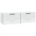 Rippuv TV kapp Valge 98 x 31 x 30 cm Tehispuit