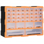 Mitme sahtliga organiseerija 38 sahtliga 52 x 16 x 37,5 cm