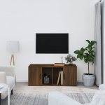Telerikapp, pruun tamm, 100x35x40 cm, tehispuit