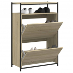 Jalatsikapp, sonoma tamm, 75 x 34 x 112 cm, tehispuit