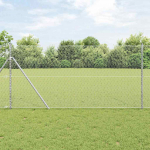 Aed koos postidega h&otilde;bedane 1.2 x 25 m pvc kaetud teras