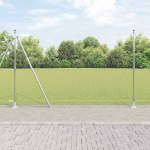 Aed koos postidega h&otilde;bedane 1.6 x 10 m pvc kaetud teras