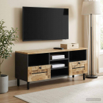 Ladustamiskapid Naturaalne 100 x 33 x 46 cm Tugev mango puu