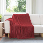 Pleedi pleed bordeaux punane 200 x 150 cm fliis