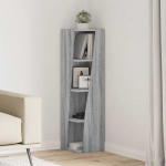 Nurgakapp hall sonoma 27,5x27x102cm tehispuit