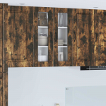 K&ouml;&ouml;gikapp riiuliga suitsetatud tamm 60 x 31 x 80 cm tehispuit