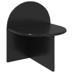 &Ouml;&ouml;kapp Must tamm 40 x 35,5 x 45,5 cm T&ouml;&ouml;deldud puit