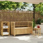 Aia ladustamispink Neutraalne 110 x 47 x 80 cm Bambus