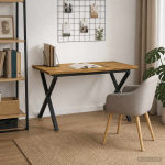 Elusa servaga eine laud 140 x 90 x 75 cm Tugev akatsiapuu Valge