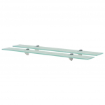Seinariiulid 2 tk klaasist 80 x 20 cm 8 mm