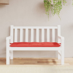 Aiapingi istmepadi, punane, 120x50x7 cm, oxford-kangas