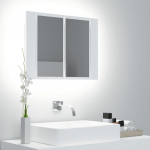 LED-peeglikapp valge 60x12x45 cm, akr&uuml;&uuml;l