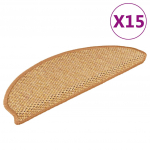Isekleepuv trepivaip, 15 tk, 65x21x4 cm, sisal