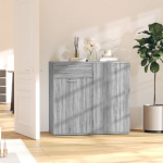 Puhvetkapp, hall sonoma tamm, 80 x 36 x 75 cm, tehispuit