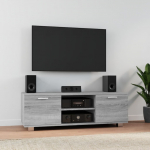 Telerikapp, hall sonoma tamm, 120 x 40,5 x 35 cm, tehispuit