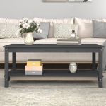 Diivanilaud, hall, 110 x 55 x 45cm, m&auml;nnipuit
