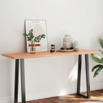 Lauaplaat, helepruun, 160 x 50 x (2-4) cm, t&ouml;&ouml;deldud t&auml;ispuit