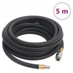 H&uuml;briid &otilde;huvoolik, must, 0,6" 5 m, kumm ja PVC