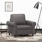 Tugitool, hall, 60 cm, kunstnahk