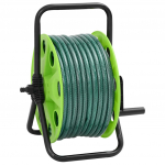 Vabalt seisev voolikurull liitmikukomplektiga, 0,5" 30 m PVC