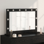 PEEGEL LED-VALGUSTITEGA MUST PUIT 80X55X18 CM