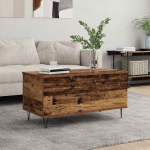 Kohvilaud vana puit 90 x 44.5 x 45 cm tehispuit